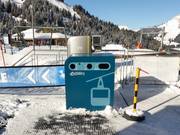 Waste separation in the Villars/Gryon/Les Diablerets ski area