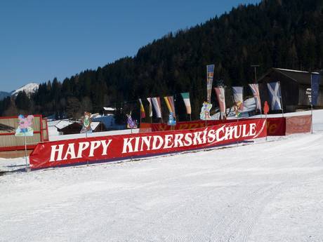 Happy Kinderland (children's area) in Oberau run by Happy Skischule