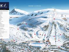 Trail map Tromsø