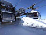 Passo dei Salati-Punta Indren - 60pers. Funifor - wind stable ropeway with wide rope gauge