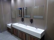 Well-maintained sanitary facilities