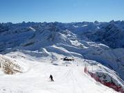 Start at the Nebelhorn summit station