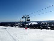Panorama from the 492 m high summit