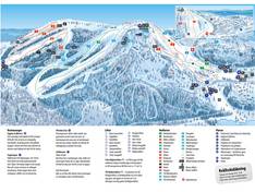 Trail map Orsa Grönklitt