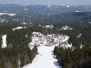 Accommodation directly on the slopes at the Ski center Studenets