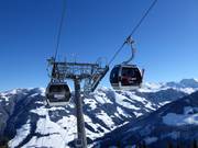 Pöglbahn - 8pers. Gondola lift (monocable circulating ropeway)