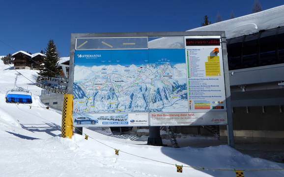 Ticino Alps: orientation within ski resorts – Orientation Aletsch Arena – Riederalp/Bettmeralp/Fiesch Eggishorn