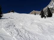 Mogul slope in Gaistal