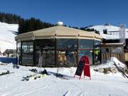Umbrella bar Holzalm in the Brixen im Thale area