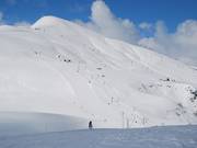 Slopes on the Grasbergen above Le Corbier