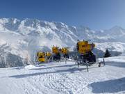 Comprehensive snow-making in the Schilthorn ski resort