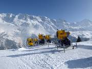 Comprehensive snowmaking in the Schilthorn ski area