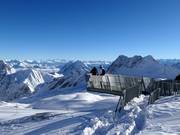 Viewing platform at the chapel, Sonnalpin summit