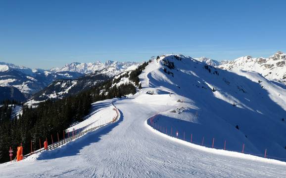Skiing in Großarl