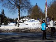The Hotel Winterberg is located directly at the Brembergkopf 2 ski lift.