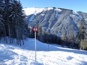 Ski route X4 Viehhofen slope