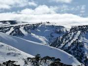 View of the powder slopes The Orchard