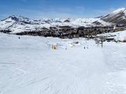 Easy and wide slope at Quarter Dollar