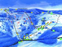 Trail map Paseky nad Jizerou