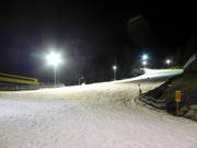 Night skiing