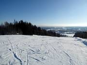 Start of the ski slope