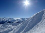 Plenty of natural snow as a rule