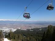 Chalin valog - 4pers. High speed chairlift (detachable) with bubble