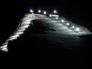 Night skiing