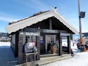 Very clean ski pass ticket offices in Trysil