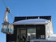 Photovoltaic system at the Fellhornbahn