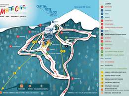Trail map Monte Catria