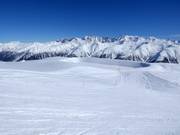 Storage pond in the Bellwald ski area