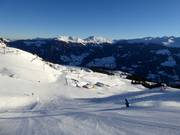 Krössbichl slope at the Wimbachexpress