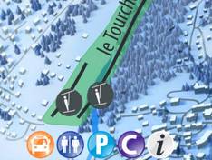 Trail map Le Tourchet