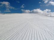 First-class slope grooming in the Ylläs ski resort