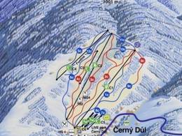 Ski resort Černý Důl