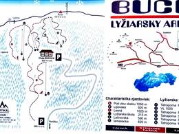 Trail map Búče – Renčišov
