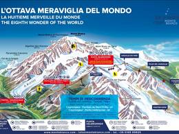 Trail map Monte Bianco – Courmayeur