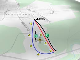 Trail map Schorrberg – Bad Marienberg