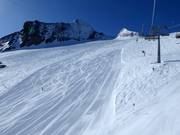 Perfect slope grooming at the Schmiedingerbahn