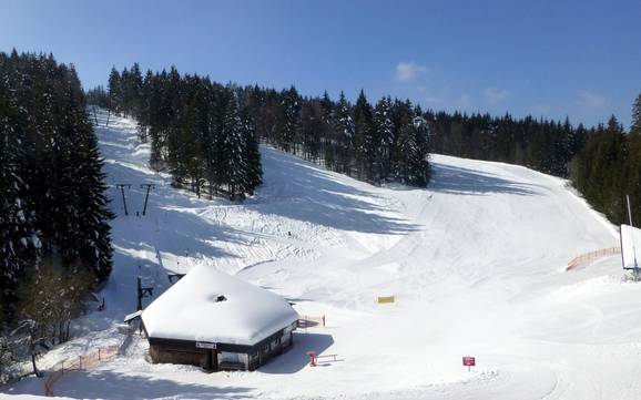 Highest base station in the Hochschwarzwald (High Black Forest) – ski resort Notschrei