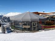 Umbrella bar at Zeigerrestaurant