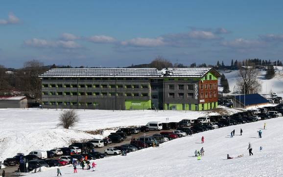Ostallgäu: accommodation offering at the ski resorts – Accommodation offering Nesselwang – Alpspitze (Alpspitzbahn)
