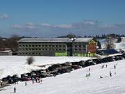 Explorer Hotel Neuschwanstein directly at the ski resort
