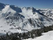 Ski area at Hochegg and Täli