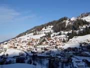 View of the accommodations in St. Christina