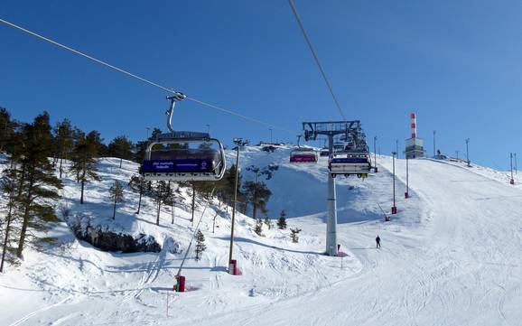 Northern Ostrobothnia (Pohjois-Pohjanmaa): best ski lifts – Lifts/cable cars Ruka