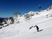 Slopes at the new Nebelhornbahn lift