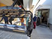 Staff is present at the entry point