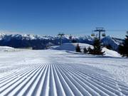 Excellent slope grooming in Zoncolan